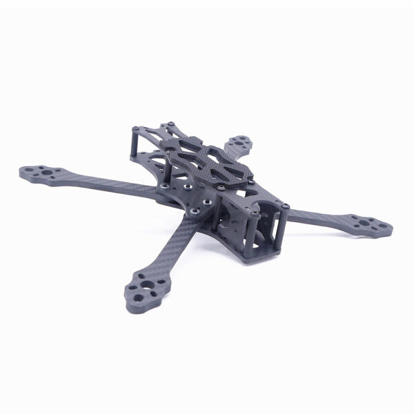 STEELE 5 220mm Wheelbase 5mm Arm Thickness Carbon Fiber X Type 5 Inch Freestyle Frame Kit Support Caddx Vista HD System for RC Drone FPV Racing - Image 2