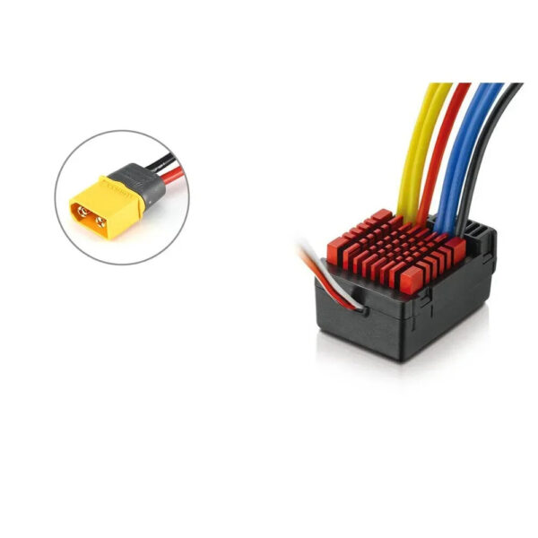 Hobbywing QuicRun 1625 25A WP1060 60A 1080 0880 80A Waterproof Brushed ESC RTR for 1/8 1/10 1/16 1/18 RC Car Truck Crawler - Image 9