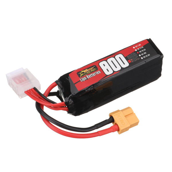 ZOP Power 4S 15.2V 800mAh 60C 11.84Wh LiPo Battery XT60 Plug for RC FPV Racing Drone Airplane Helicopter - Image 3