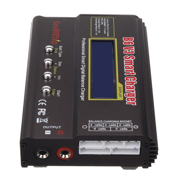 B6 V3 80W 6A Lipo Battery Balance Charger Discharger Upgrade Version with Power Supply Adapter - Image 2