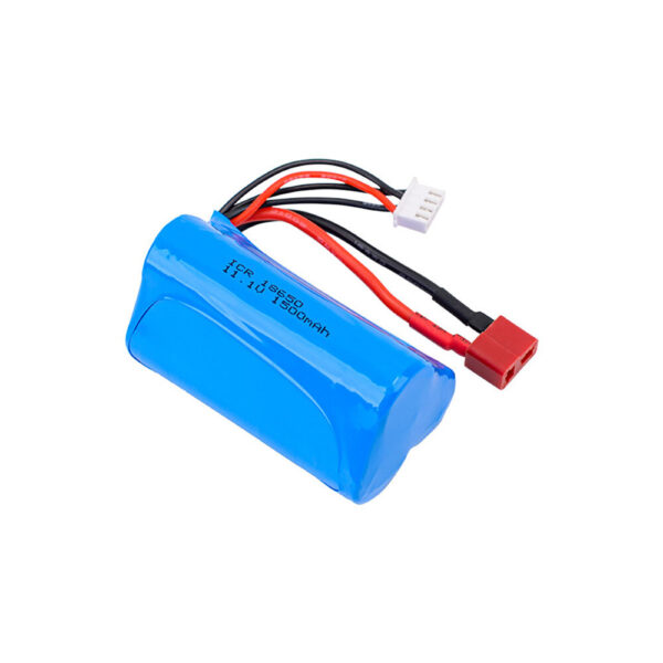 11.1V 1500mAh 15C Triangle 18650 Lipo Battery T Plug for RC Car - Image 3