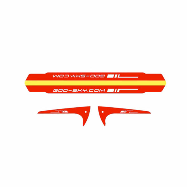 GOOSKY S2 RC Helicopter Spare Parts Tail Tube/Tail Fin Multi-color Stickers - Image 4