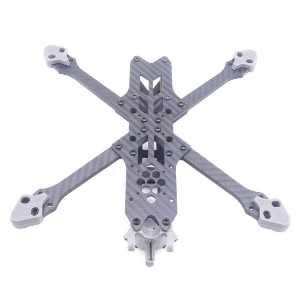 TEOSAW Dipper 5 230mm Wheelbase 5mm Arm Thickness X Type 5 Inch Freestyle Frame Kit Support VISTA / DJI Air Unit for RC Drone FPV Racing - Image 7