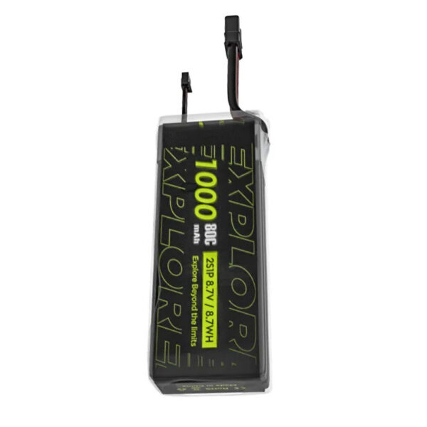 2PCS Explorer 7.6V 1000mAh 80C 2S1P LiPo Battery XT30 Plug for Micro Quad - Image 2