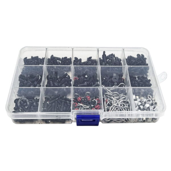 500Pcs M3 M4 Rc Car Repair Tool Set Screws Box Set For SCx10 TRX4 1/10 HSP Remote Control RC Car Parts - Image 2