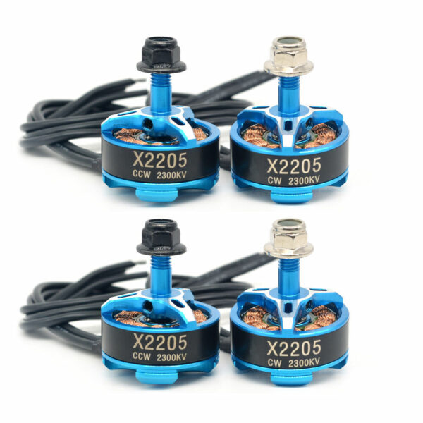 1PC Surpass Hobby XM2205 2-4S 2300KV Brushless Motor CW for FPV Racing RC Drone - Image 3