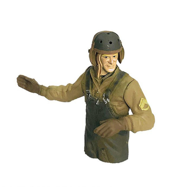 COOLBANK HLC-0003 American Tank Commander Helmet 1938 RC Car Decoration Parts - Image 1