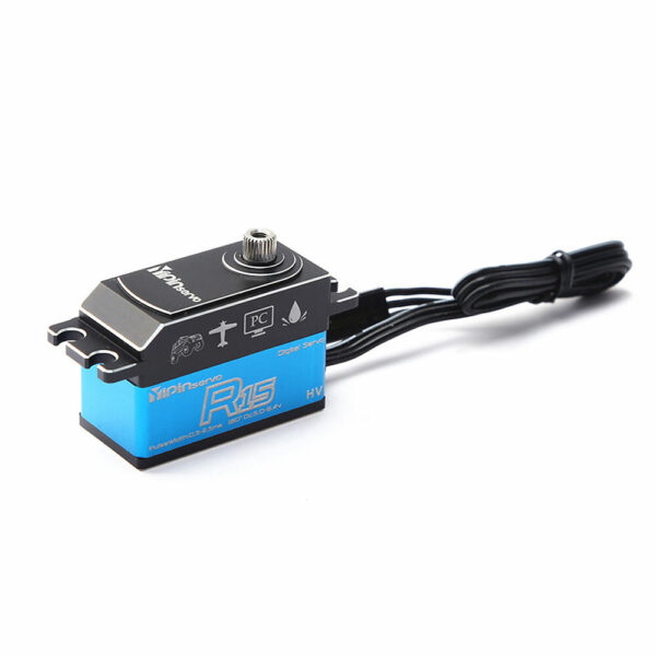 YIPINSERVO 15KG Digital Servo Metal Gear Servo Waterproof for 1/8 1/10 Scale RC Cars Robot Manipulator RC Parts - Image 1