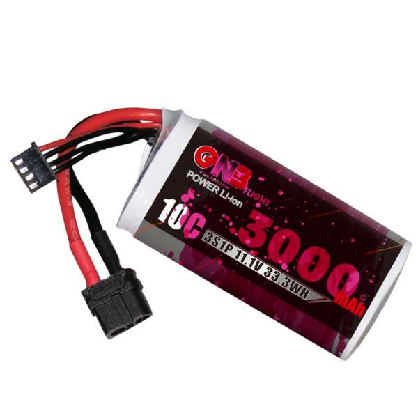 Gaoneng GNB 11.1V 3000mAh 10C 3S Li-ion Battery XT30/XT60 Plug for RC Drone - Image 1