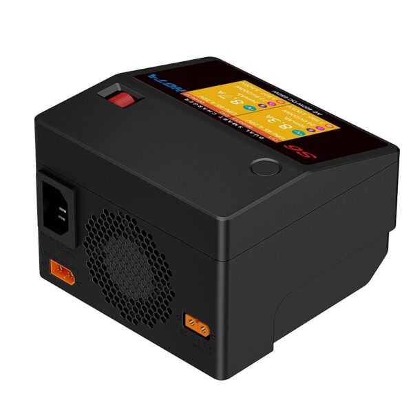 HOTA S6 AC 400W DC 325W*2 15A*2 Dual Channel Lipo Charger for 1-6S LiHv/LiPo/LiFe/Lilon Battery - Image 1