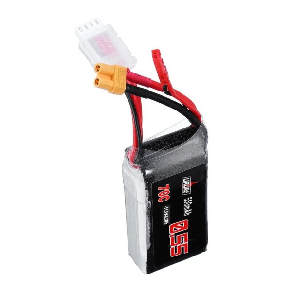 2Pcs URUAV 11.1V 550mAh 70C 3S Lipo Battery JST/XT30 Plug for Eachine Lizard95 FPV Racer Drone - Image 7