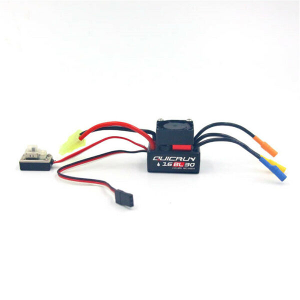 Hobbywing QuicRun WP-16BL30 Brushless Waterproof 30A Sensorless ESC For 1/16 1/18 Rc Car No.30110000 - Image 2