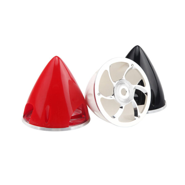 1 Piece 3-Blade 3.25 Inch Plastic Propeller Spinner With Aluminum Alloy Base For RC Airplane - Image 2