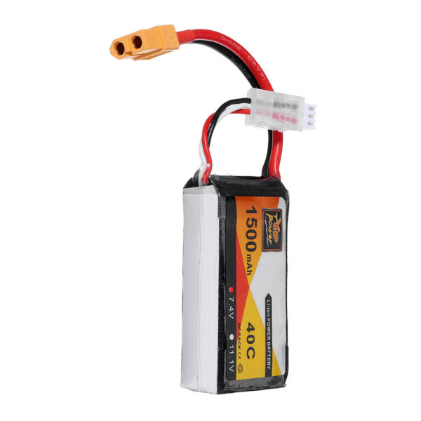 ZOP Power 7.4V 1500mAh 40C 2S Lipo Battery XT60 Plug - Image 7