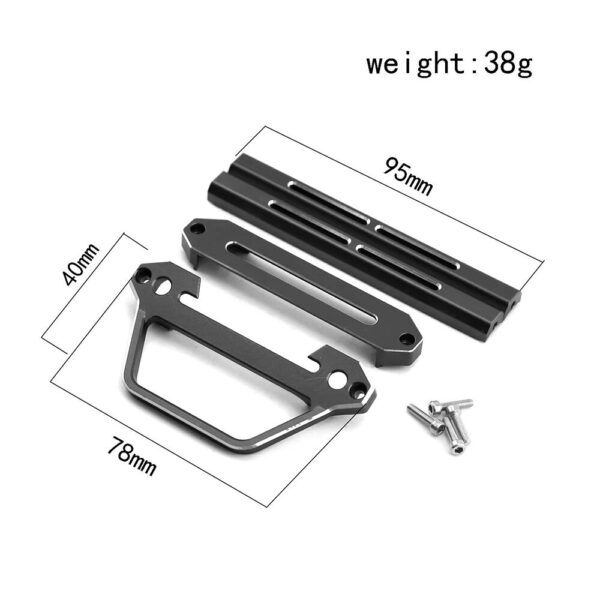 Metal Remote Control Modified Bracket Mount Protector Frame for FlySky Noble NB4/Noble NB4 Pro Transmitter - Image 5