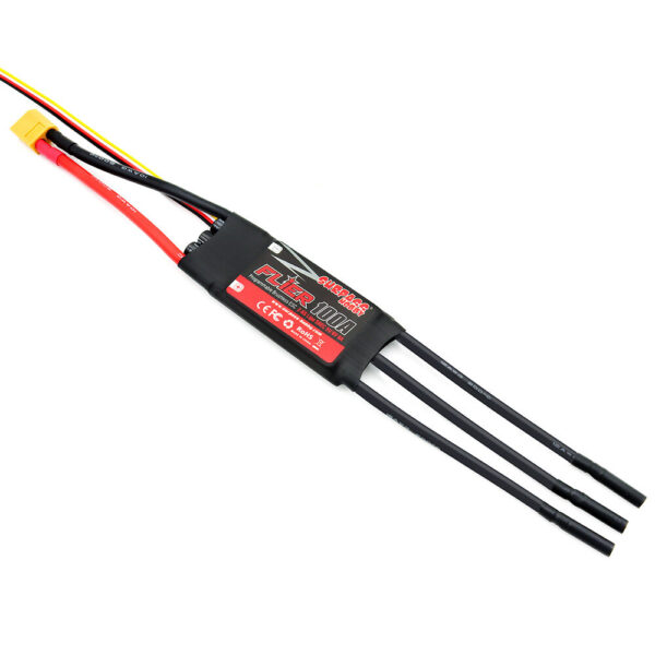 SURPASS-HOBBY FLIER Series New 32-bit 100A Brushless ESC With 5V/6V 8A SBEC 2-6S Support Programming for RC Airplane - Image 3