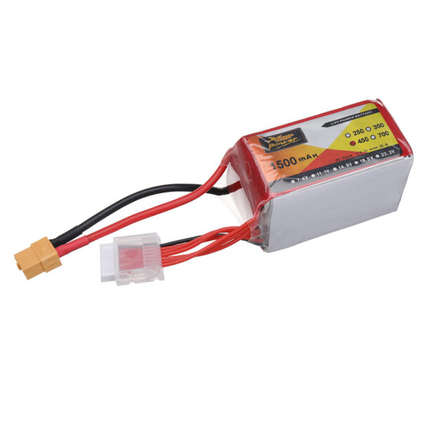 ZOP POWER 22.2V 1500mAh 45C 6S LiPo Battery XT60 Plug for RC Drone - Image 6