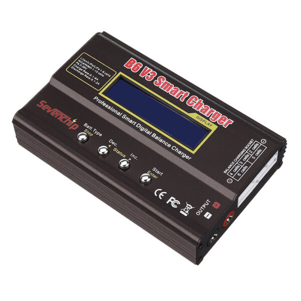 B6 V3 80W 6A Lipo Battery Balance Charger Discharger Upgrade Version with Power Supply Adapter - Image 1