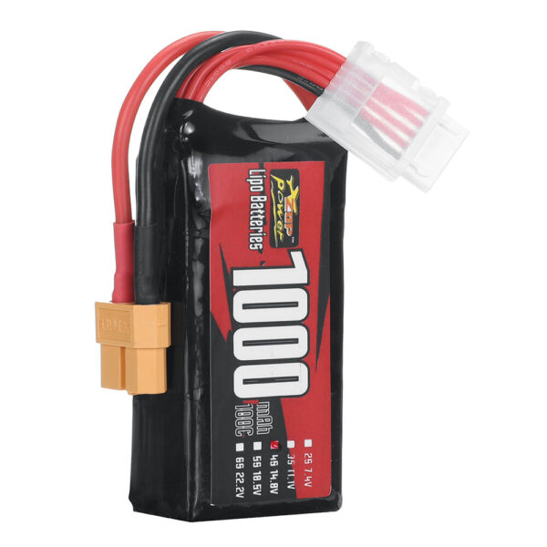 ZOP Power 14.8V 1000mAh 100C 4S LiPo Battery With XT60 Plug for RC Drone - Image 5