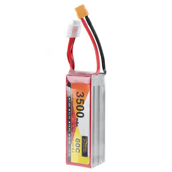 ZOP POWER 22.2V 3500mAh 60C 6S LiPo Battery XT30 Plug for RC Drone - Image 5