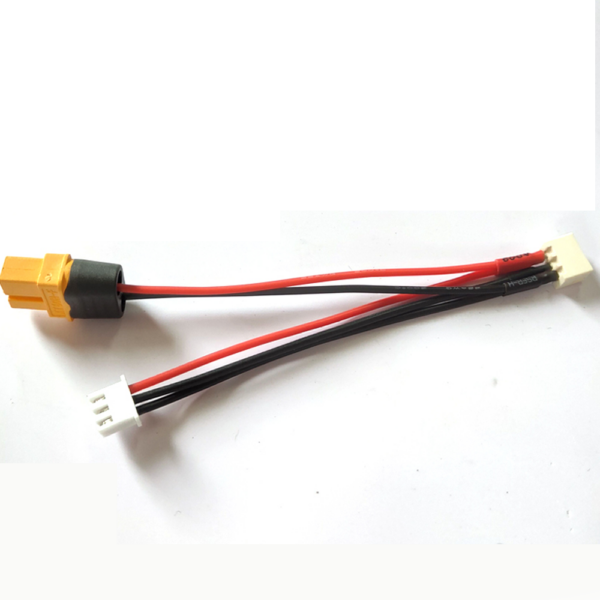 XH2.54 Single Balance Head LiPo Battery Charging Adapter Cable  XT60/Banana Plug for for FPV Racing Drones - Image 1