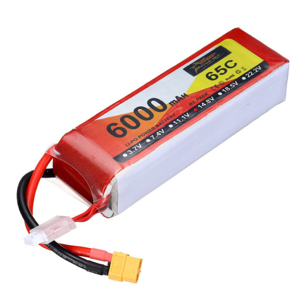 ZOP Power 14.8V 6000mAh 65C 4S  LiPo Battery XT60 Plug for RC Drone - Image 5