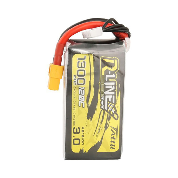 TATTU R-LINE V3.0 4S 14.8V 1300mAh 120C LiPo Battery XT60 Plug for Wizard X220S 5 Inch RC Drone FPV Racing - Image 2