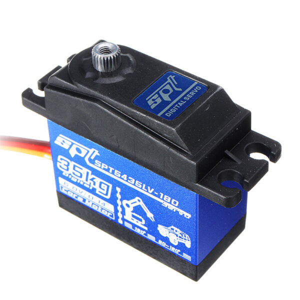 SPT Servo SPT5435LV-180 35KG Large Torque Metal Gear Digital Servo For RC Robot Arm RC Car - Image 1