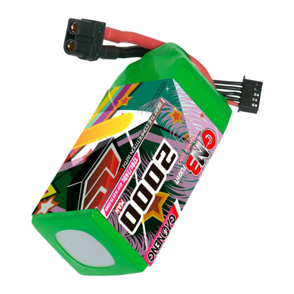 Gaoneng GNB 14.8V 2000mAh 120C 4S LiPo Battery T/XT60/XT90/EC5 Plug for FPV Racing Drone - Image 3