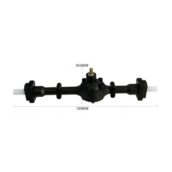 2PCS Front Rear Bridge Axle W/ Metal Gear for WPL B14 B24 C14 C24 Fayee FY001 FY002 Rc Car Parts - Image 2