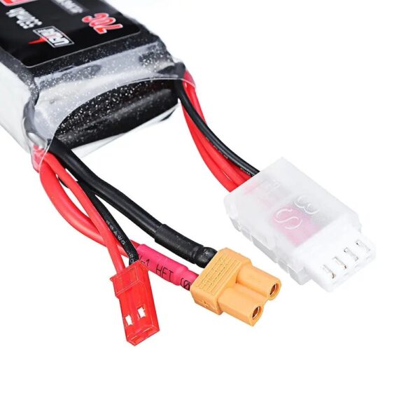 2Pcs URUAV 11.1V 550mAh 70C 3S Lipo Battery JST/XT30 Plug for Eachine Lizard95 FPV Racer Drone - Image 6