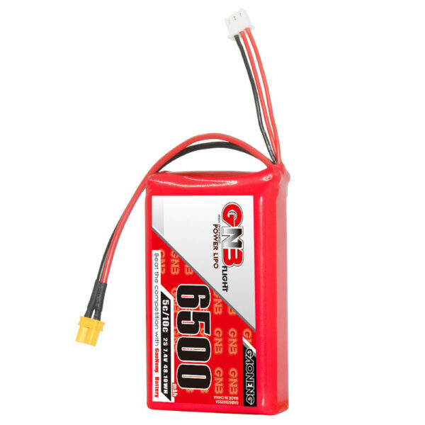 Gaoneng 7.4V 6500mAh 5C 2S LiPo Battery XT30 Plug for Radiomaster Boxer Transmitter - Image 2