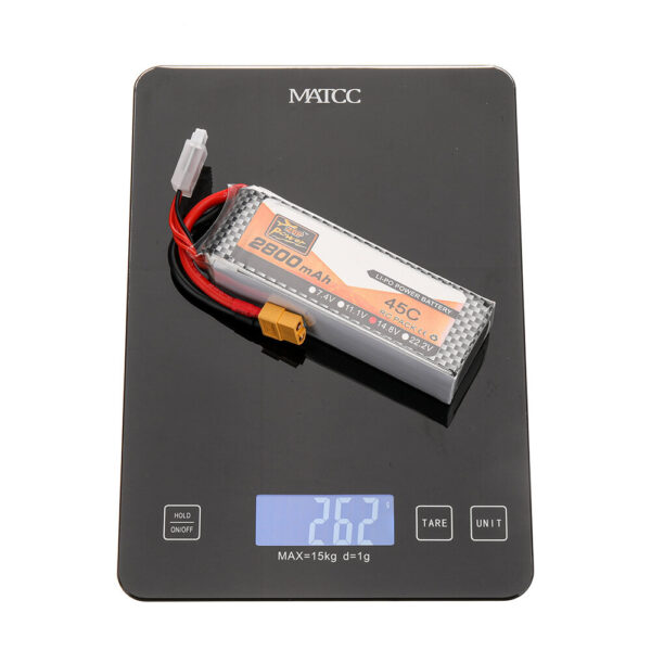 ZOP Power 14.8V 2800mAh 45C 4S LiPo Battery XT60 Plug for RC Drone - Image 9