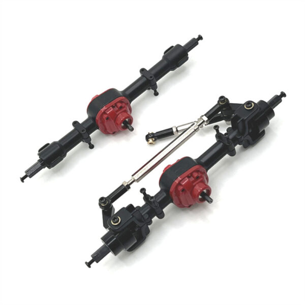 2PCS Upgraded Metal Front Rear Bridge Axle Assembly MNRC MN82 MN78 MN168 MN80 for TOYOTA Land Cruiser LC79 1/12 RC Cars Vehicles Models Spare Parts - Image 6