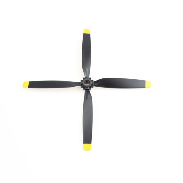 XK A280 P-51 Mustang 560mm RC Airplane Spare Parts Accessories Plastic 4-Blade Propeller - Image 1