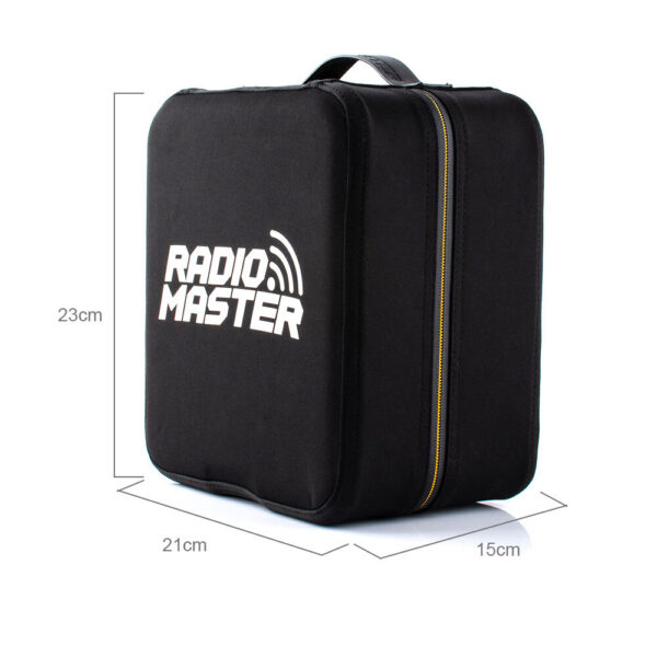 RadioMaster TX16S Radio Transmitter Zipper Handbag Carrying Protection Case Shockproof Outer Cloth Bag - Image 7