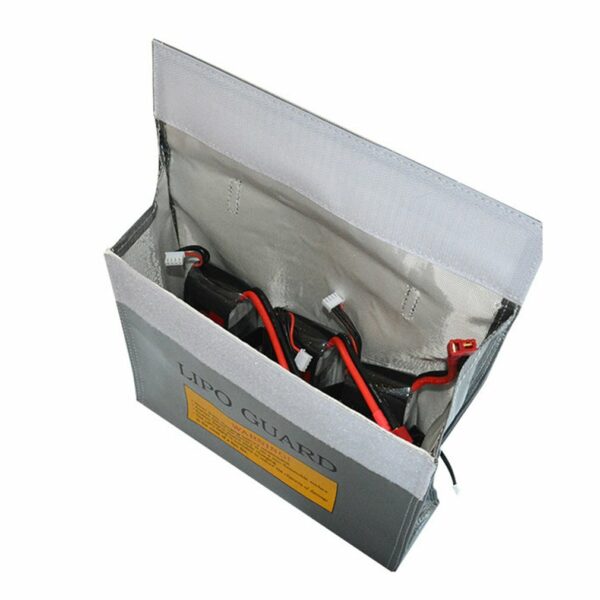 240*180*64mm Multifunctional Fire Retardant Explosion-proof Bag Battery Safety Bag for Lipo Battery Charger - Image 4