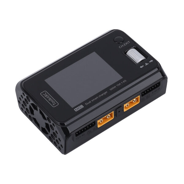 ToolkitRC M6D 500W 15A High Power DC Dual Smart Charger Discharger for 1-6S Lipo LiHV Lion NiMh Pb Battery - Image 4