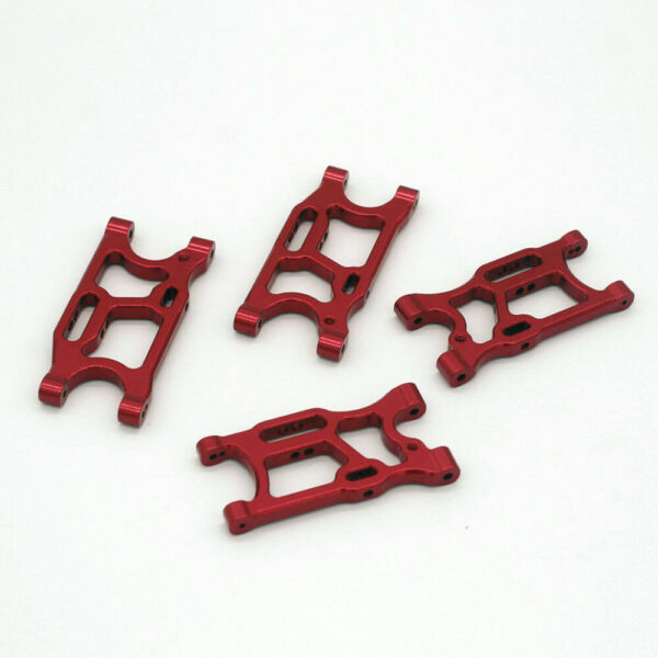 4PCS Metal Upgraded Front Rear Suspension Swing Arm for Wltoys 144001 124018 124019 1/12 1/14 RC Car Vehicles Spare Parts - Image 4