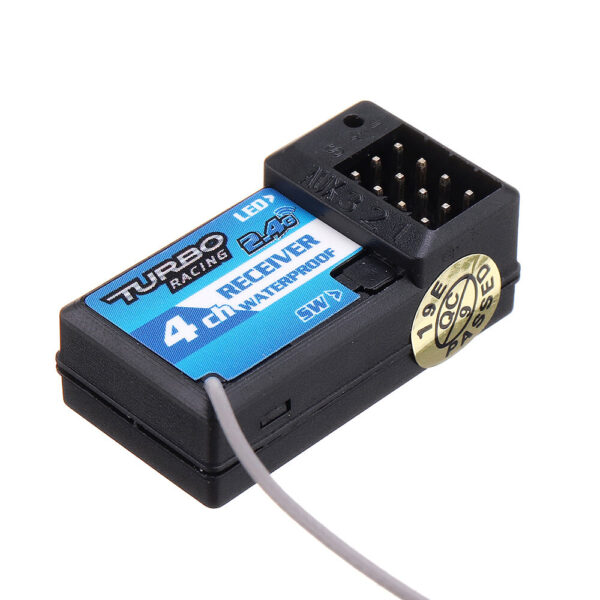 Turo Racing R41 4CH RC Car Receiver For 91803G-VT 2.4GHz 3CH Radio Remote Control Transmitter RC Car Boat Vehicle Model - Image 2