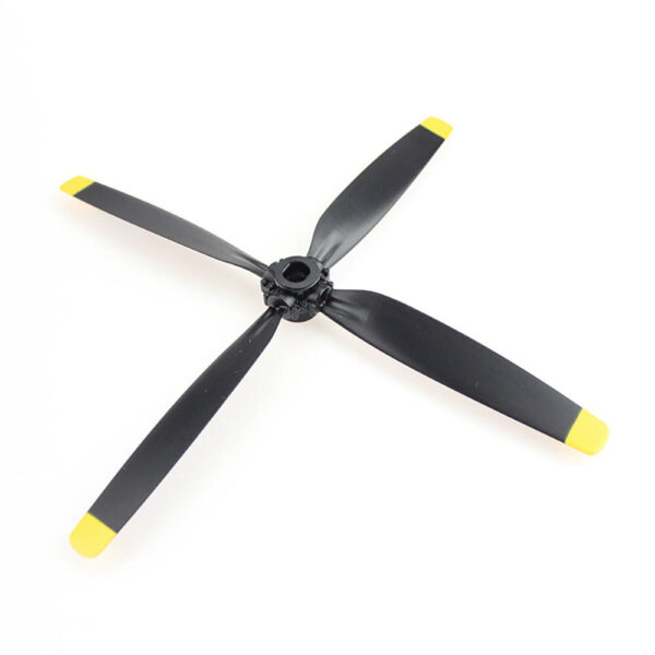 XK A280 P-51 Mustang 560mm RC Airplane Spare Parts Accessories Plastic 4-Blade Propeller - Image 3