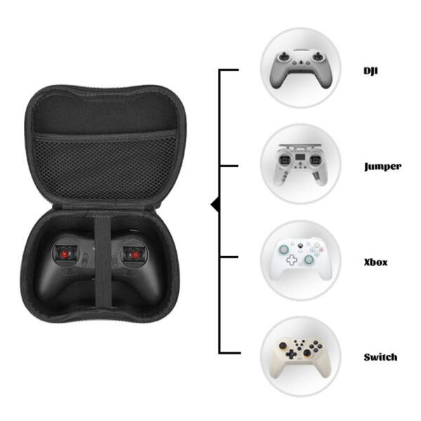 RC Transmitter Case Waterproof Portable Anti-fall Storage Bag for DJI Xbox Switch Radiolink T8S Radiomaster Pocket Jumper T-Pro/T-Lite Transmitter Accessories - Image 5