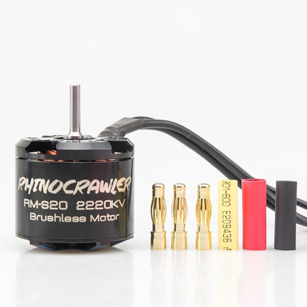 RhinoCrawler RM-S20 Brushless Motor for 1/8 1/10 AM32 ESC80A RC Crawler Car LCG Chassis Axial SCX10 TRX4 MOA RC Car Parts - Image 9