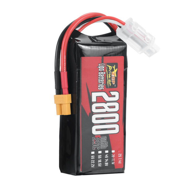 ZOP Power 7.4V 2800mAh 25C 2S LiPo Battery With XT30 Plug for RC Drone - Image 5