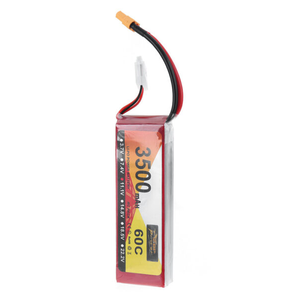 ZOP POWER 11.1V 3500mAh 60C 3S LiPo Battery XT60 Plug for RC Drone - Image 6