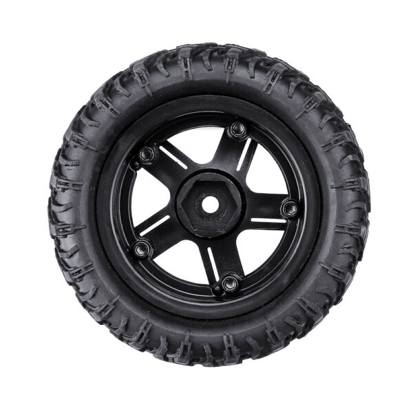 Remo P6973 Rubber RC Car Tires For 1621 1625 1631 1635 1651 1655 Wltoys 144001 124018 124019 SG 1601 HBX 16889 RC Vehicle Models - Image 5