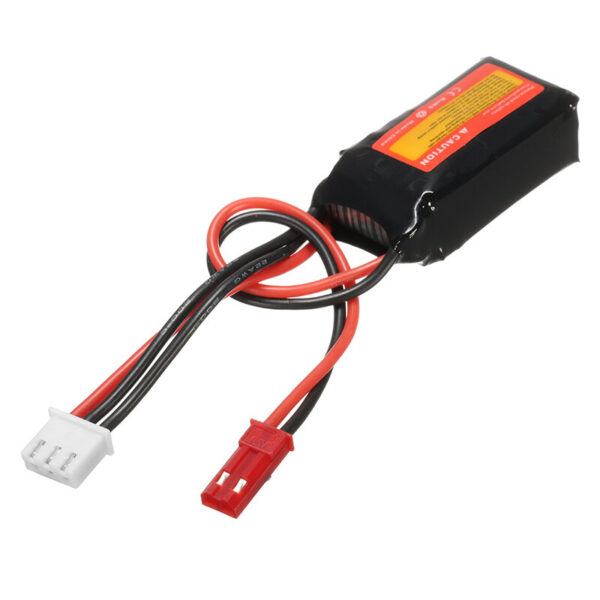 Tiger Power 7.4V 450mAh 60C 2S Lipo Battery JST Plug - Image 4