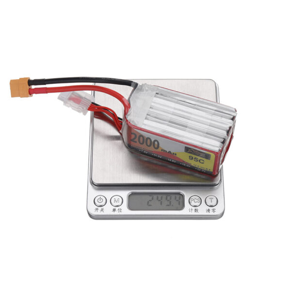 ZOP POWER 14.8V 2000mAh 95C 4S LiPo Battery XT60 Plug for RC Drone - Image 8