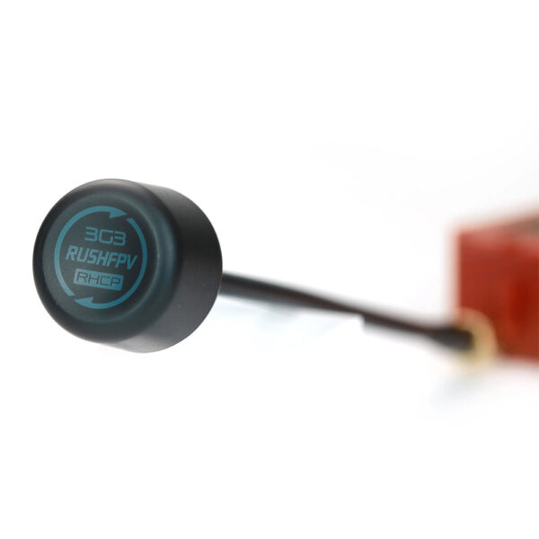 RUSHFPV 3.3GHz 2W 8CH Video Transmitter with Circular Polarized Antenna for Long-Range Flights - Image 3