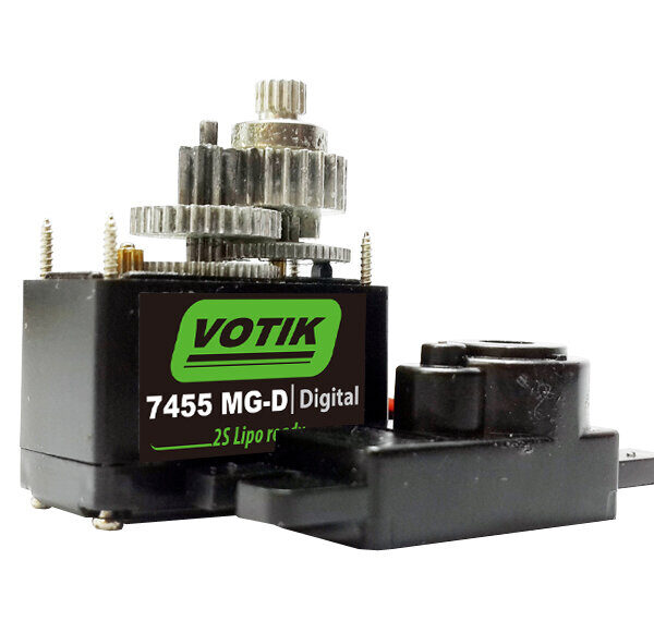 PTK VOTIK 7455 MG-D 9g Digital Servo Metal Gear For RC Aircraft Helicopter EPP Indoor Airplane - Image 1